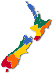 Rowing regions: Auckland, Waikato, East Coast, Wanganui, Wellington, Nelson/Marlborough, Canterbury, Otago, Southland